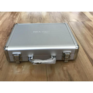White Color Aluminum Alloy Case with Cut-out Foam